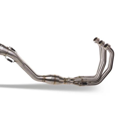 Scarico GPR Satinox per YAMAHA Tracer 9 GT dal 2021 al 2024 omologato