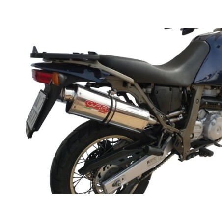Scarico GPR Trioval per Aprilia Pegaso Strada 650 dal 2005 al 2011 omologato
