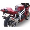 Scarico GPR Trioval per Aprilia Tuono R 1000 Factory dal 2006 al 2010 omologato
