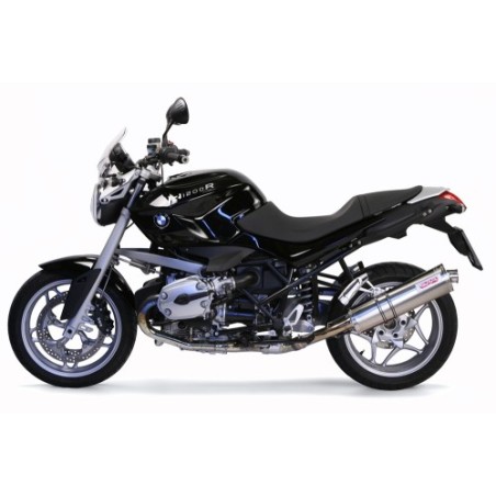 Scarico GPR Trioval per BMW R 1200 R dal 2011 al 2014 omologato