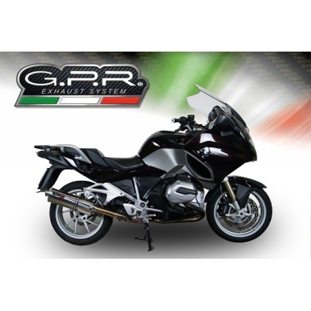 Scarico GPR Trioval per BMW R 1200 Rt Lc dal 2014 al 2016 omologato