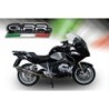 Scarico GPR Trioval per BMW R 1200 Rt Lc dal 2014 al 2016 omologato