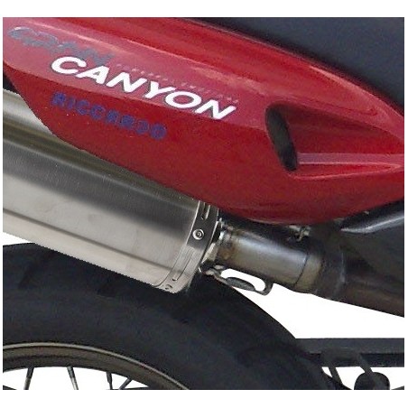 Scarico GPR Trioval per Cagiva Navigator 1000 dal 2000 al 2005 omologato