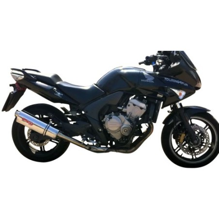 Scarico GPR Trioval per Honda Cbf 600 S I.E. dal 2007 al 2012 omologato