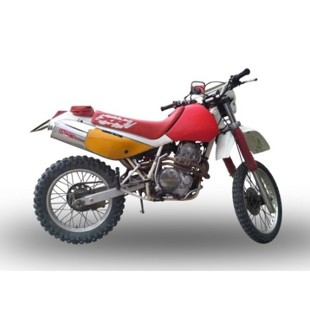 Scarico GPR Trioval per Honda Xr 600 R dal 1991 al 1999 omologato
