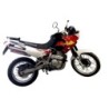 Scarico GPR Trioval per Honda Dominator Nx 650 dal 1988 al 2001 omologato