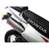 Scarico GPR Trioval per Honda Dominator Nx 650 dal 1988 al 2001 omologato