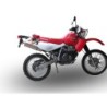 Scarico GPR Trioval per Honda Xr 650 L dal 1993 al 2025 omologato
