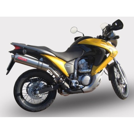 Scarico GPR Trioval per Honda Transalp Xl 700 V dal 2007 al 2014 omologato