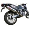 Scarico GPR Trioval per Honda Africa Twin XRV 750 RD07 dal 1993 al 2003 omologato