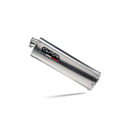 Scarico GPR Trioval per Honda Vfr 800 X Crossrunner 800 dal 2011 al 2014 omologato