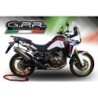 Scarico GPR Trioval per Honda Crf 1000 L Africa Twin Adventure Sport dal 2018 al 2020 omologato