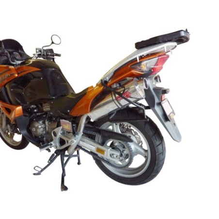 Scarico GPR Trioval per Honda Varadero 1000 dal 1999 al 2011 omologato
