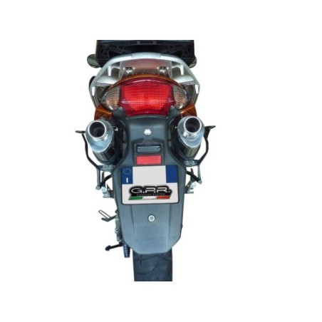 Scarico GPR Trioval per Honda Varadero 1000 dal 1999 al 2011 omologato