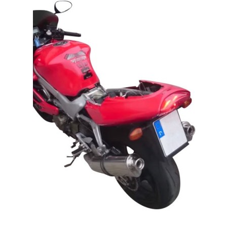 Scarico GPR Trioval per Honda Vtr 1000 F Firestorm dal 1997 al 2007 omologato