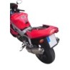Scarico GPR Trioval per Honda Vtr 1000 F Firestorm dal 1997 al 2007 omologato