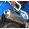 Scarico GPR Trioval per Kawasaki Klr 650 dal 2006 al 2025 omologato