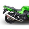 Scarico GPR Trioval per Kawasaki Zzr 1400 dal 2012 al 2016 omologato