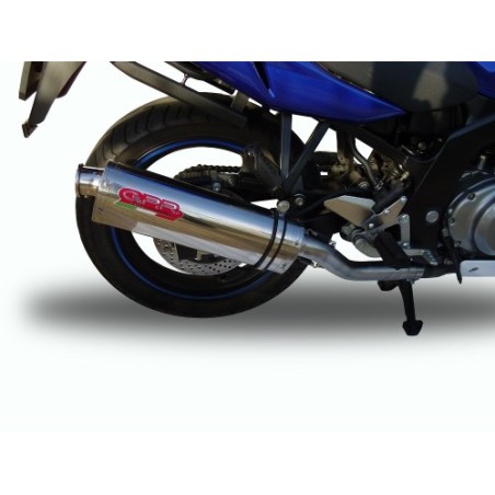 Scarico GPR Trioval per SUZUKI Gs 500 E - F dal 1989 al 2007 omologato