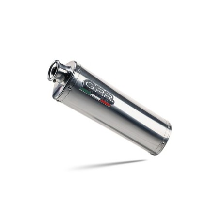 Scarico GPR Trioval per SUZUKI Dr 600 - S - R dal 1985 al 1990 omologato
