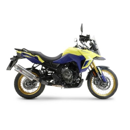 Scarico GPR Trioval per SUZUKI V-STROM DL 800 DE - SE dal 2023 al 2025 omologato