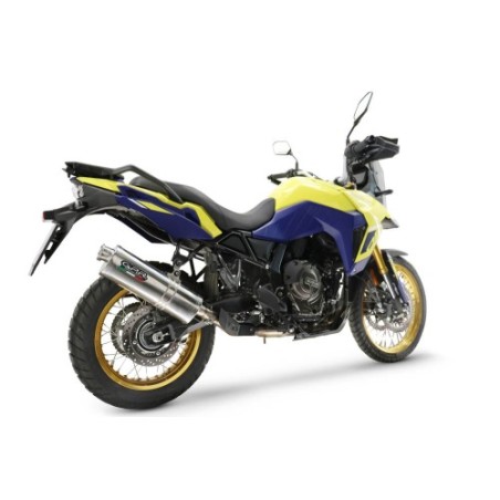 Scarico GPR Trioval per SUZUKI V-STROM DL 800 DE - SE dal 2023 al 2025 omologato