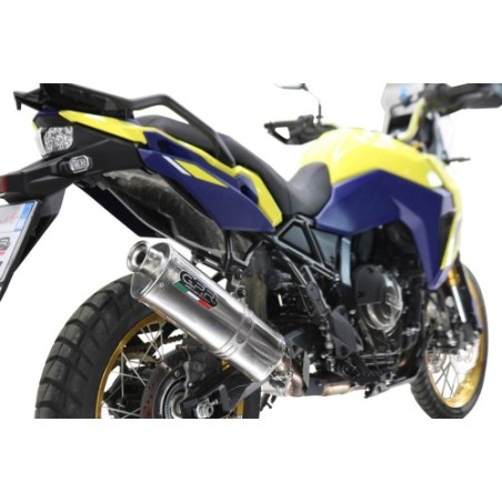 Scarico GPR Trioval per SUZUKI V-STROM DL 800 DE - SE dal 2023 al 2025 omologato