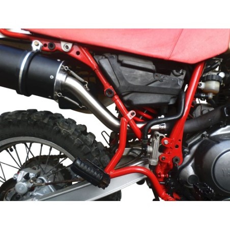 Scarico GPR Trioval per YAMAHA Tt 600 dal 1983 al 1997 omologato