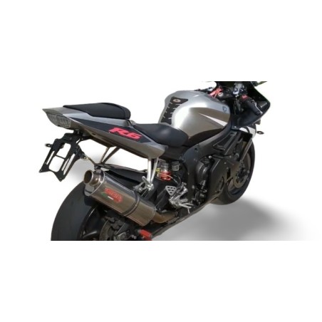 Scarico GPR Trioval per YAMAHA Yzf R6 dal 2003 al 2005 omologato