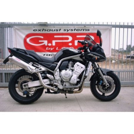 Scarico GPR Trioval per YAMAHA Fzs 1000 Fazer dal 2001 al 2005 omologato