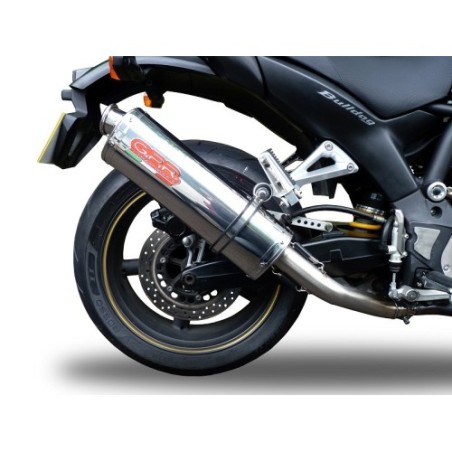Scarico GPR Trioval per YAMAHA Bt Bulldog 1100 dal 2002 al 2007 omologato
