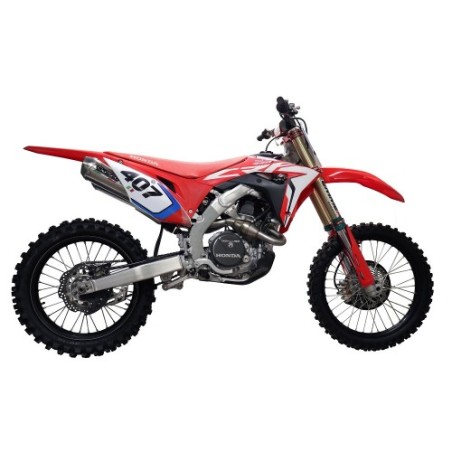 Scarico GPR Pentacross Inox per Honda Crf 450 RWE 2019 racing