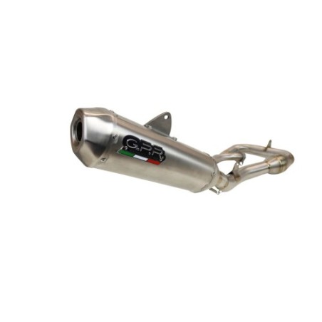 Scarico GPR Pentacross Inox per Husqvarna FE 350 dal 2019 al 2023 racing