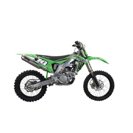 Scarico GPR Pentacross Inox per Kawasaki KX 250 F dal 2021 al 2023 racing
