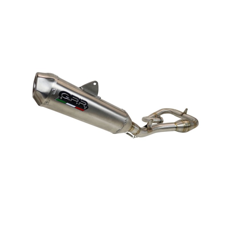 Scarico GPR Pentacross Inox per Kawasaki Kx 450 F dal 2019 al 2020 racing