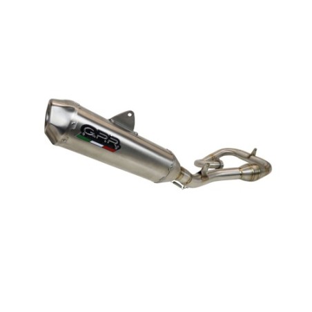 Scarico GPR Pentacross Inox per Kawasaki Kx 450 F dal 2019 al 2020 racing