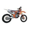 Scarico GPR Pentacross Inox per KTM SX-F Factory Edition 450 dal 2018 al 2021 racing