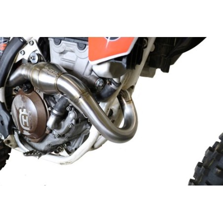 Scarico GPR Pentacross Inox per KTM XC-F 450 dal 2016 al 2018 racing