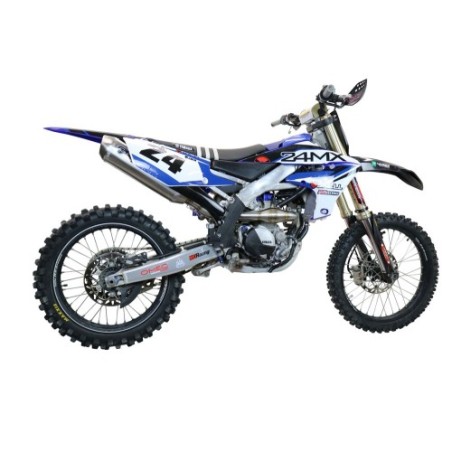 Scarico GPR Pentacross Inox per YAMAHA WR 250 F dal 2020 al 2024 racing