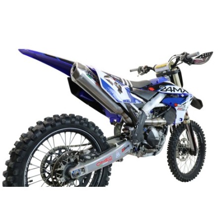 Scarico GPR Pentacross Inox per YAMAHA YZ 250 F dal 2020 al 2025 racing