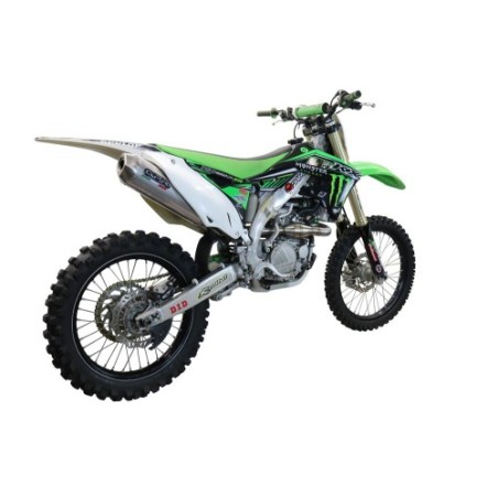 Scarico GPR Pentacross Titanium per Kawasaki Kx 450 F dal 2012 al 2015 racing