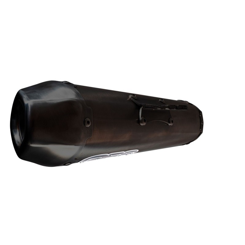 Scarico GPR Pentaroad Black per Zontes M 125 dal 2022 al 2024 omologato