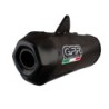 Scarico GPR Pentaroad Black per Zontes M 125 dal 2022 al 2024 omologato