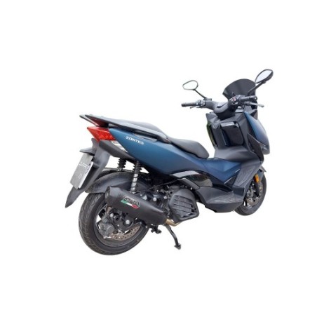 Scarico GPR Pentaroad Black per Zontes M 125 dal 2022 al 2024 omologato