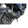 Scarico GPR Pentaroad Black per Zontes M 125 dal 2022 al 2024 omologato