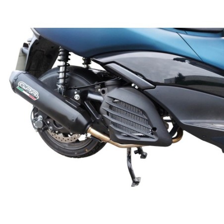 Scarico GPR Pentaroad Black per Zontes M 125 dal 2022 al 2024 omologato