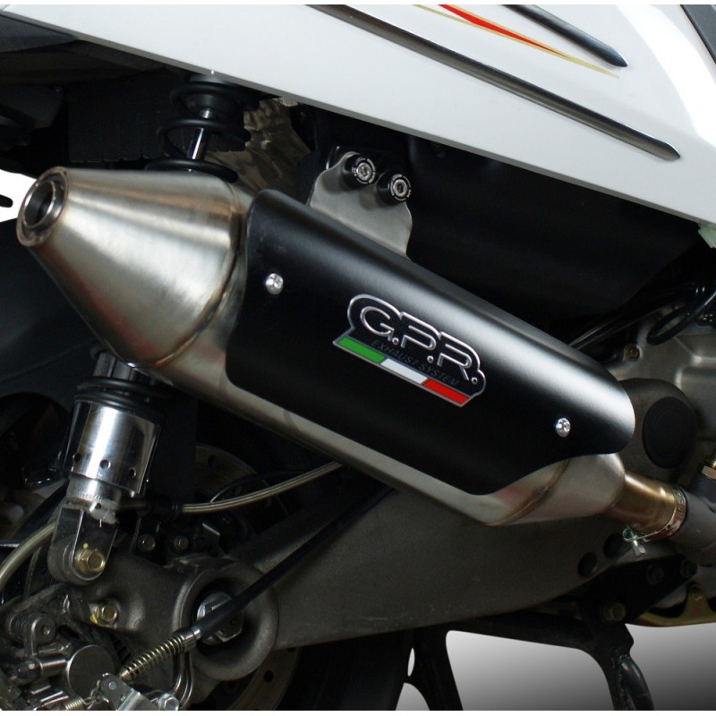 Scarico GPR Power Bomb per Kymco Myroad 700 dal 2012 al 2016 omologato