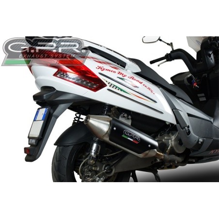 Scarico GPR Power Bomb per Kymco Myroad 700 dal 2012 al 2016 omologato