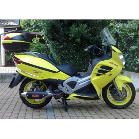 Scarico GPR Power Bomb per Malaguti Spidermax 500 RS dal 2008 al 2011 omologato