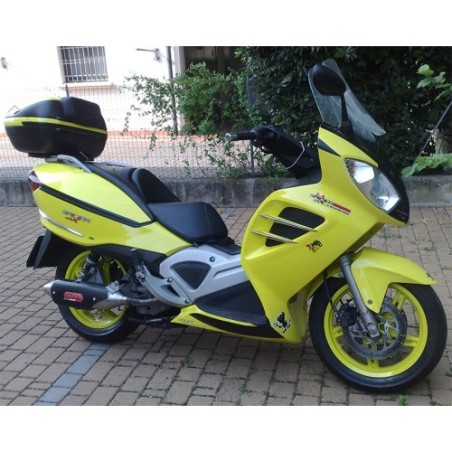 Scarico GPR Power Bomb per Malaguti Spidermax 500 RS dal 2008 al 2011 omologato
